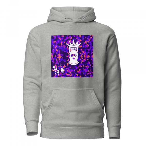 PA® Purple Camo King Hoodie - Image 3