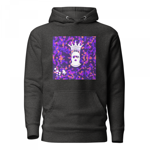 PA® Purple Camo King Hoodie - Image 5